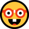 Nerd Face emoji on Microsoft